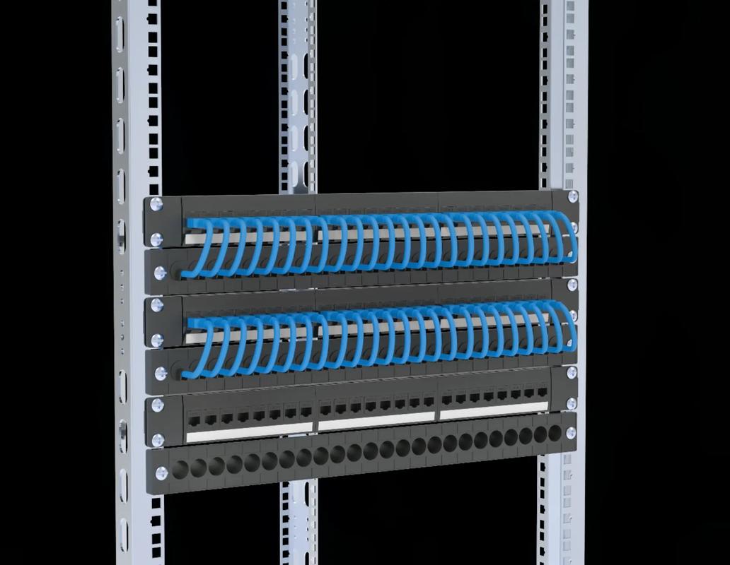 通道式理线架 智能化弱电工程中实现线路条条清晰的关键